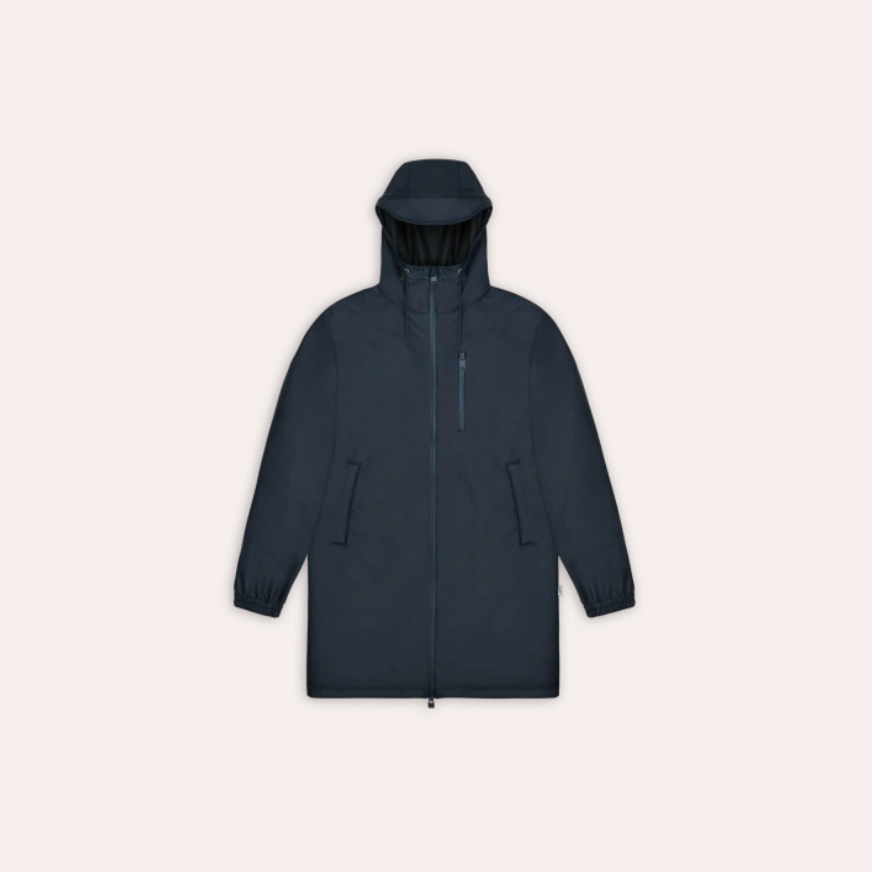 Imperméable long navy
