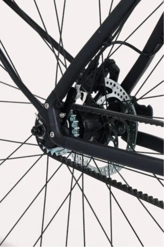 Le moyeu à vitesses intégrées du vélo pliant Bastille
