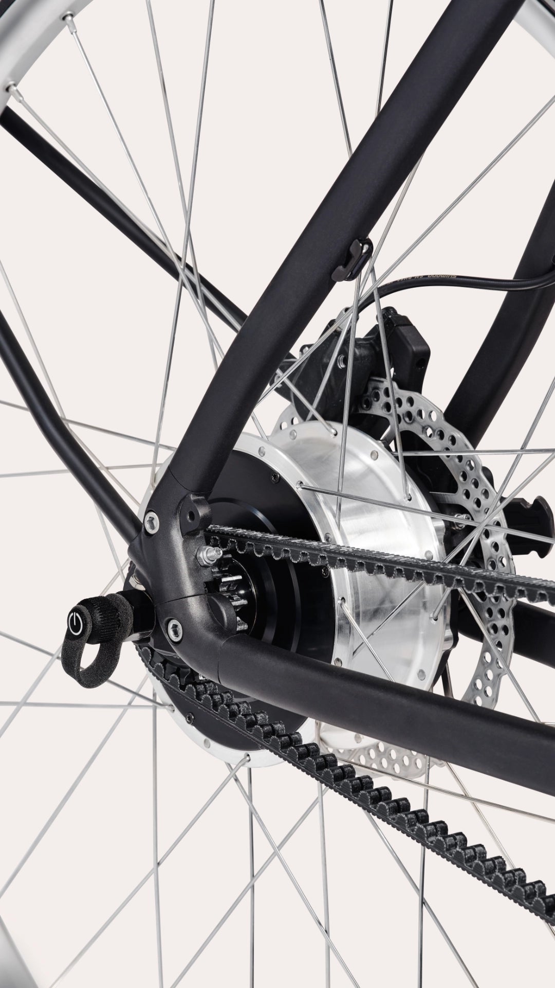 Le moteur du Bastille électrique s'adapte au pédalage.