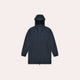 Imperméable long navy